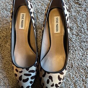 Steve Madden Animal Print Heels